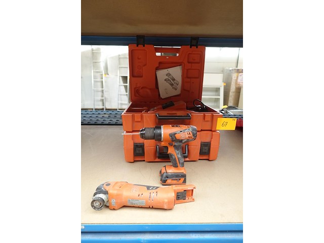 Accu schroefboormachine & multitool fein - afbeelding 2 van  3