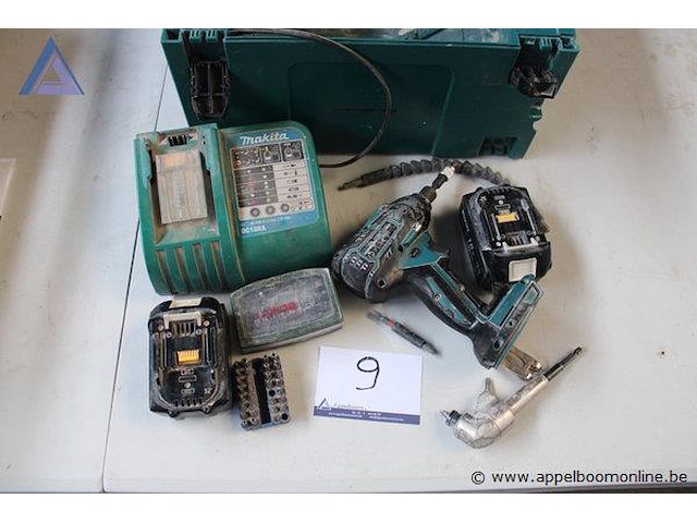 Accu schroefmachine - makita - bl motor makita koffer - makita - lx series - afbeelding 2 van  4