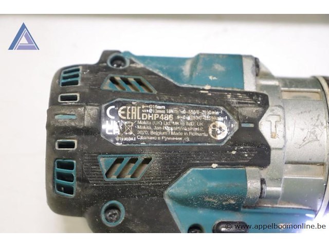 Accu schroefmachine - makita - dhp486 - afbeelding 3 van  3