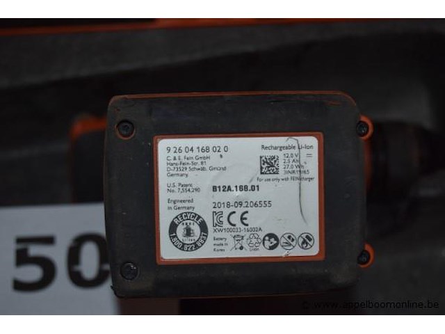 Accu schroefmachine fein - afbeelding 2 van  2