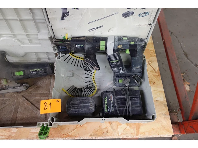 Accu schroefmachine festool & decoupeerzaag - afbeelding 2 van  5