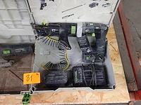 Accu schroefmachine festool & decoupeerzaag - afbeelding 2 van  5