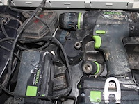 Accu schroefmachine festool plus lader en batterij - afbeelding 2 van  2