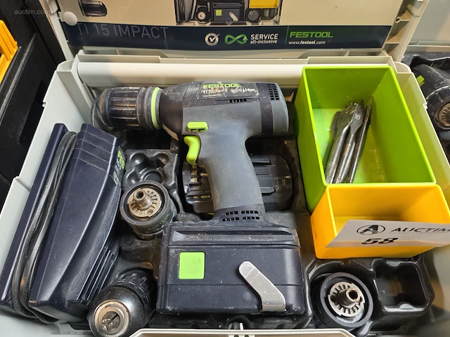Accu schroefmachine festool ti 15 li 4,2 plus - afbeelding 1 van  6