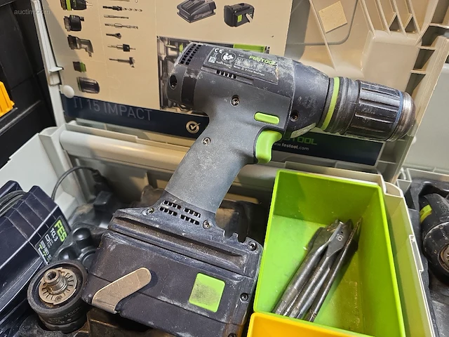 Accu schroefmachine festool ti 15 li 4,2 plus - afbeelding 3 van  6