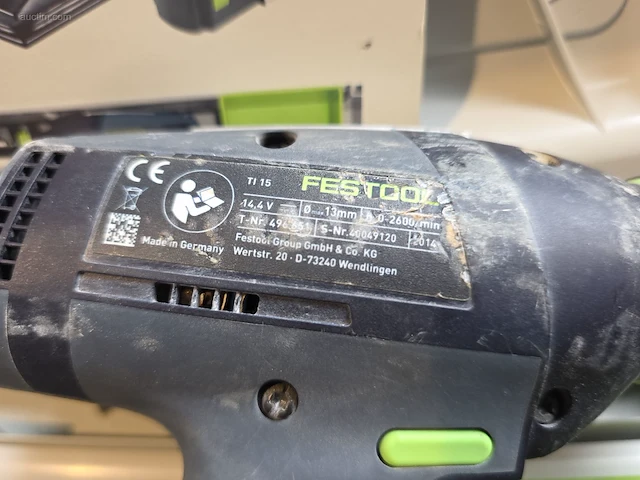 Accu schroefmachine festool ti 15 li 4,2 plus - afbeelding 4 van  6