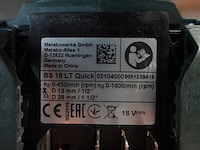 Accu schroefmachine + haakse slijper metabo - afbeelding 3 van  5