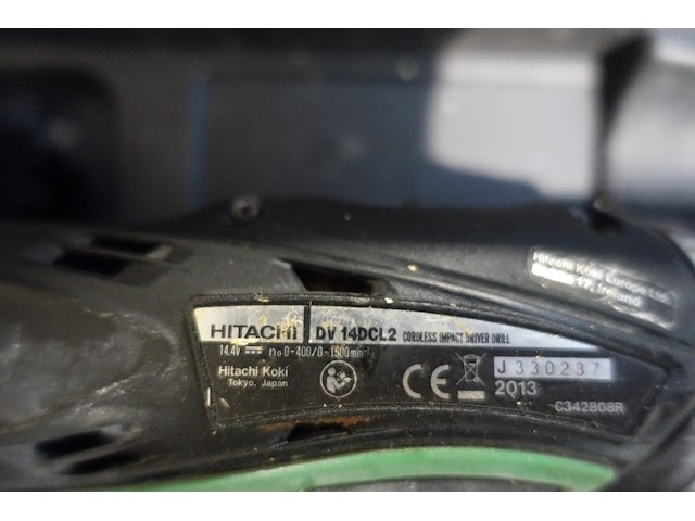 Accu schroefmachine hitachi - afbeelding 3 van  3