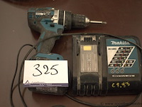 Accu schroefmachine makita dhp484, vv oplader - afbeelding 1 van  2