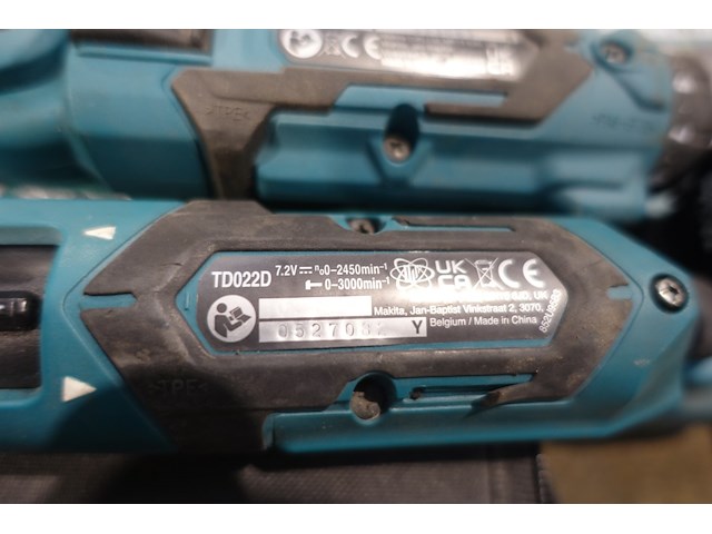 Accu schroefmachine makita - afbeelding 3 van  5