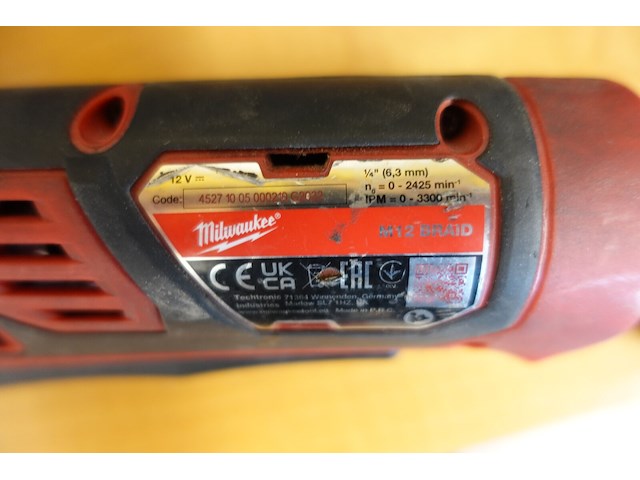 Accu schroefmachine milwaukee - afbeelding 3 van  3