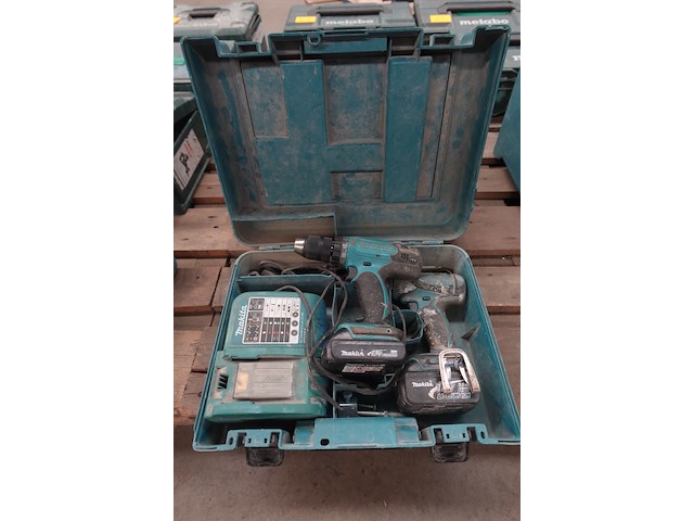 Accu schroefmachine+ slagmoermachine makita - afbeelding 1 van  6