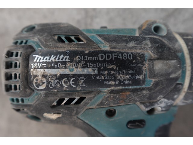 Accu schroefmachine+ slagmoermachine makita - afbeelding 6 van  7