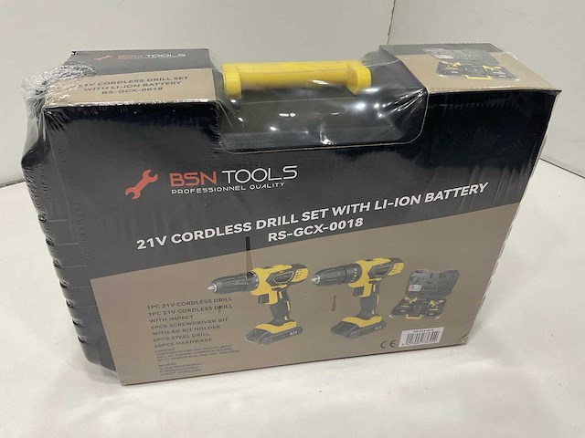 Accu schroefmachines in koffer - afbeelding 1 van  4