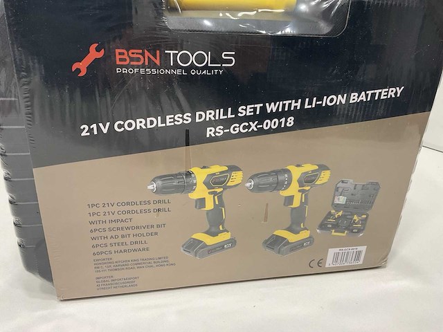 Accu schroefmachines in koffer - afbeelding 2 van  4