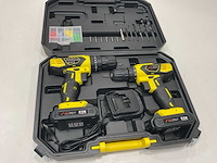 Accu schroefmachines in koffer - afbeelding 3 van  4