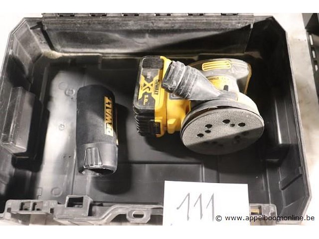 Accu schuurmachine dewalt dcw210 - afbeelding 1 van  2