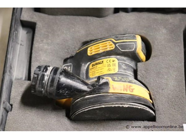 Accu schuurmachine dewalt dcw210 - afbeelding 2 van  4