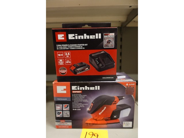 Accu schuurmachine einhell - afbeelding 1 van  5