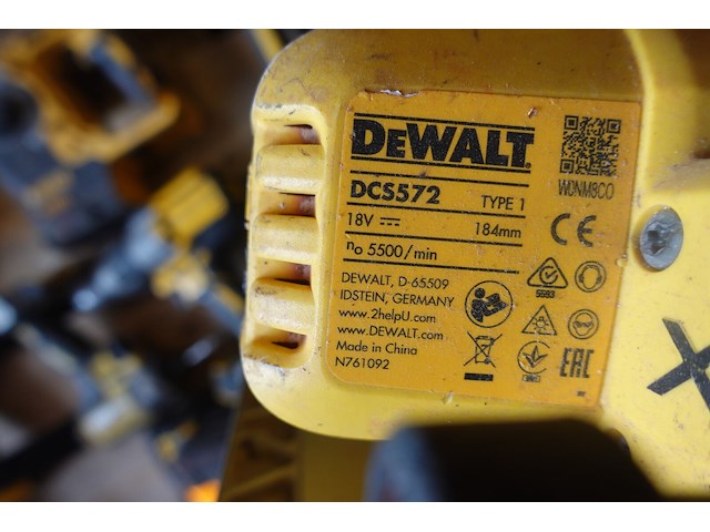 Accu set dewalt - afbeelding 8 van  8