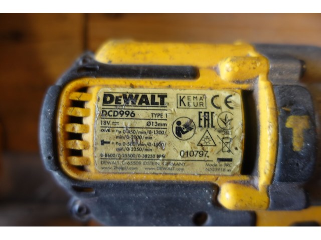 Accu set dewalt - afbeelding 3 van  9
