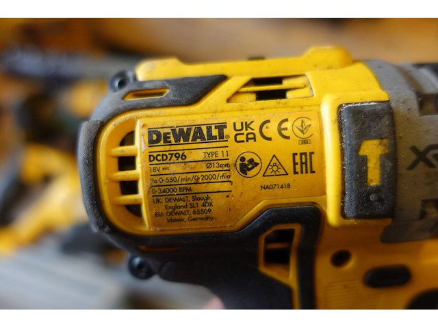 Accu set dewalt - afbeelding 5 van  7