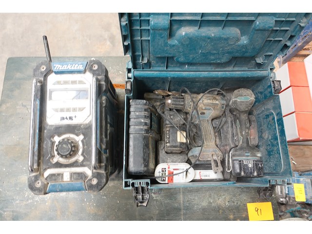 Accu set makita - afbeelding 1 van  8