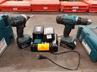 Accu set makita - afbeelding 1 van  6