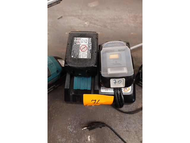 Accu set makita - afbeelding 6 van  6