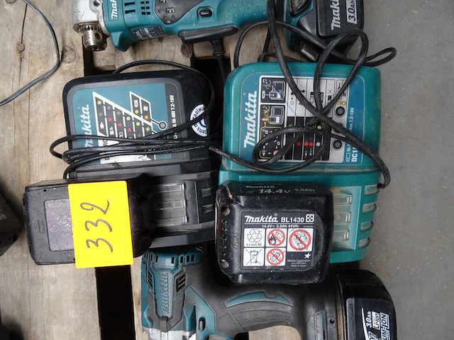 Accu-set makita - afbeelding 3 van  4