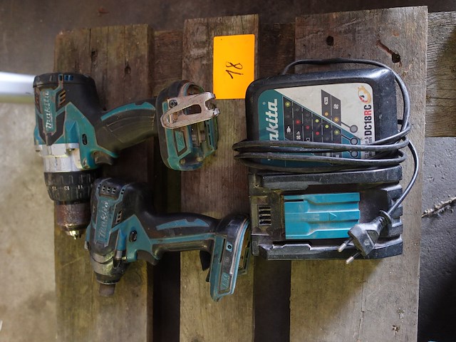 Accu-set makita - afbeelding 1 van  4