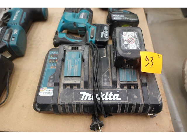Accu set makita - afbeelding 6 van  6