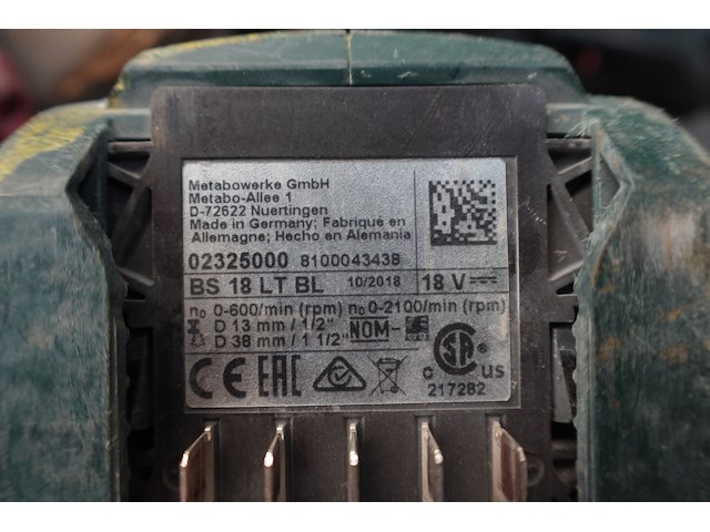 Accu set metabo - afbeelding 7 van  8