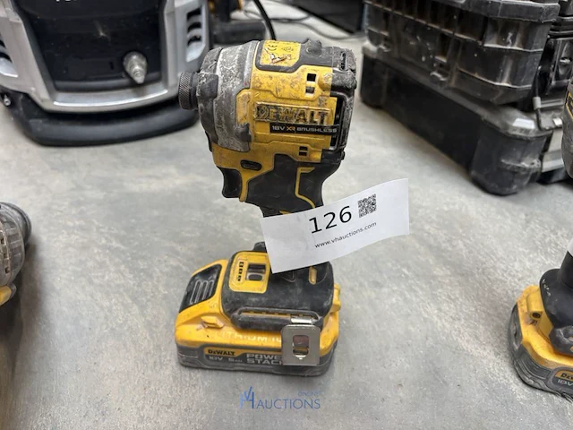 Accu slagmoermachine dewalt dcf850 - afbeelding 1 van  3