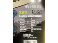 Accu slagmoersleutel 20v accu set slagmoersleutel en schroefmachine 36v - afbeelding 3 van  6