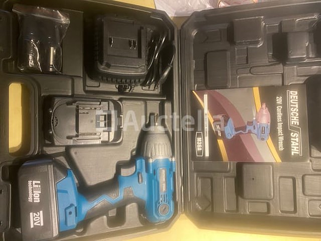 Accu slagmoersleutel 20v accu set slagmoersleutel en schroefmachine 36v - afbeelding 5 van  6