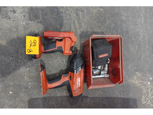 Accu slagmoersleutel hilti - afbeelding 1 van  4