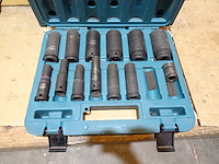 Accu slagmoersleutel makita + doppenset - afbeelding 5 van  5
