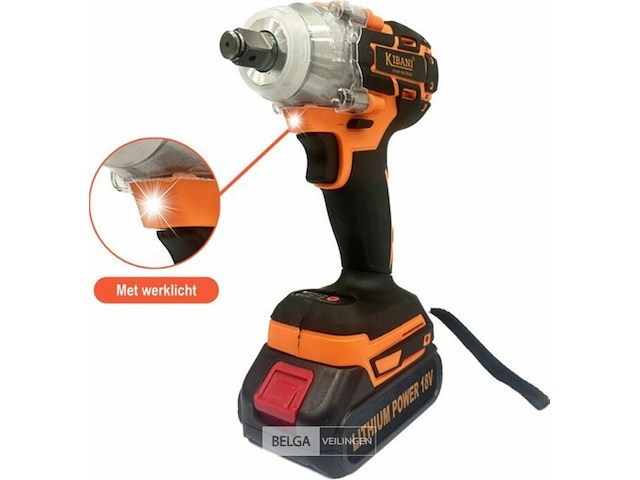 Accu slagmoersleutel - afbeelding 3 van  4