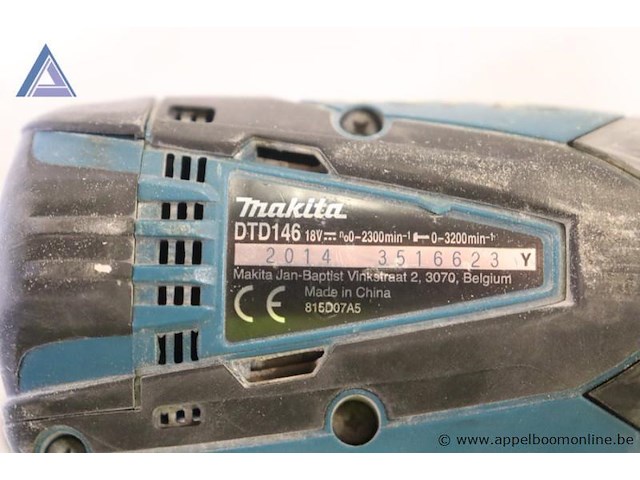 Accu slagschroevendraaier - makita - dtd146 - afbeelding 3 van  3