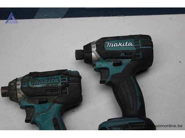 Accu slagschroevendraaier - makita - dtd154 accuboormachine - makita - dhp481 accu - makita - 18v 5.0ah - afbeelding 2 van  5