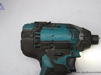 Accu slagschroevendraaier - makita - dtd154 accuboormachine - makita - dhp481 accu - makita - 18v 5.0ah - afbeelding 5 van  5