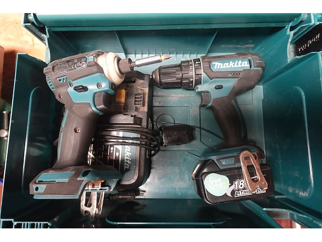 Accu slagschroevendraaier + boormachine makita - afbeelding 1 van  6