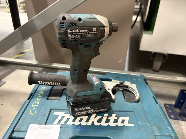 Accu slagschroevendraaier makita dtd153 - afbeelding 3 van  4