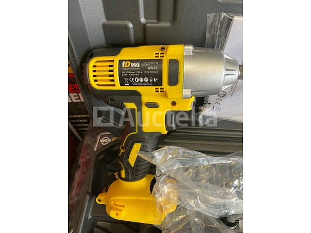 Accu slijper en slagmoersleutel set 36v 4ah - afbeelding 4 van  6