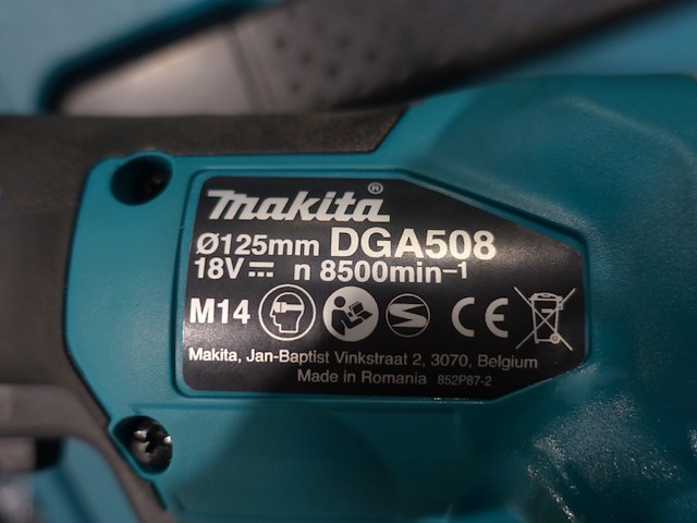 Accu slijpmachine makita - afbeelding 2 van  2