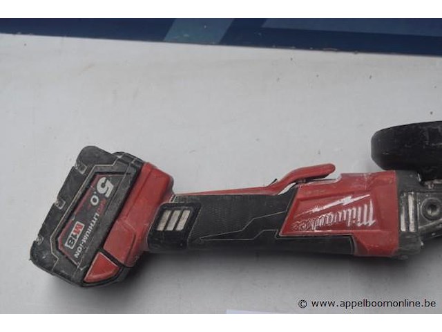 Accu slijpmachine milwaukee m14, met batterij, zonder lader, werking niet gekend - afbeelding 3 van  3