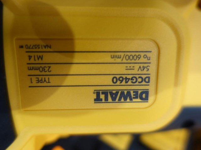 Accu slijpschijfmachine dewalt - afbeelding 2 van  2