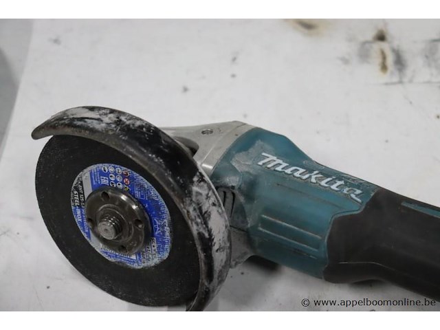 Accu slijptol makita dga506, vv oplader, werking niet gekend - afbeelding 3 van  4