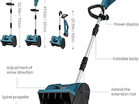 Accu-sneeuwblazer - afbeelding 1 van  6